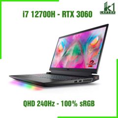 Laptop Dell Gaming G15 5521 - Core i7 12700H RTX 3060 15.6 inch QHD 240Hz