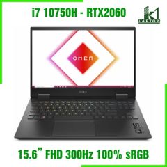 Laptop Gaming HP OMEN 15 2020 Core i7 10750H RTX2060 15.6inch 300Hz