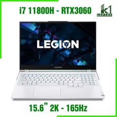 Laptop Gaming Lenovo Legion 5 15ITH6H 2021 Màu trắng - Core i7 11800H / RTX3060 15.6 2K 