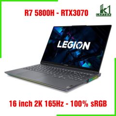 Lenovo Legion 7 2021 16ACHg6 - Ryzen 7 5800H NVIDIA RTX3070 16 inch 2K 165Hz