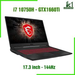 Laptop Gaming MSI GL75 Leopard 10SDR 495VN Core i7 10750H Geforce GTX 1660Ti 144Hz