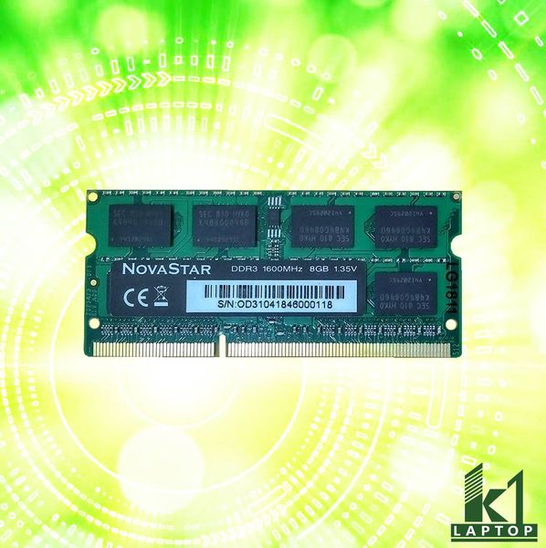 RAM Laptop - Novastar 8GB PC3L 1600Mhz