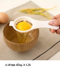 (Sll 600đ) lọc trứng tách lòng trứng T