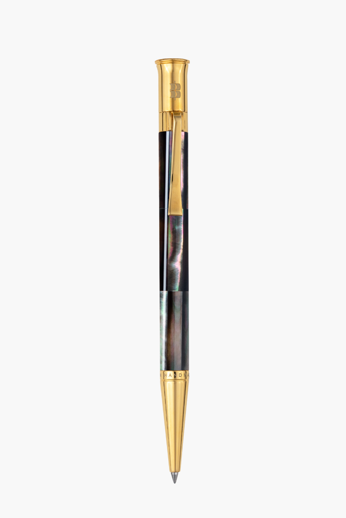 Visionary - Tahiti Black Pearl - Gold Plated