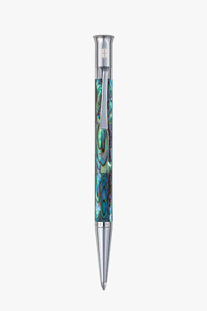 Visionary - New Zealand Abalone - White Gold Plated
