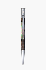 Visionary - Engrave Checked - Tahiti Black Pearl - White Gold Plated