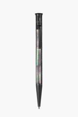 Visionary - Engrave Checked - Tahiti Black Pearl - Ruthenium Plated