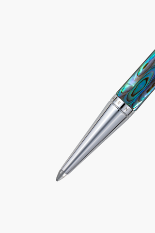 Visionary - New Zealand Abalone - White Gold Plated