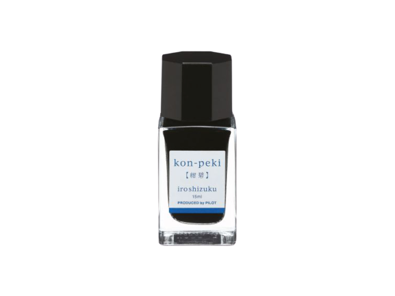  Mực Pilot Iroshizuku- Kon-Peki - Màu Xanh Biển Sẫm 