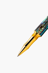Blutinum - Rollerball Pen - New Zealand Abalone - Gold Plated