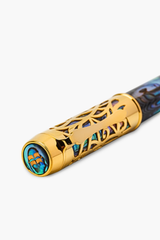 Blutinum - Rollerball Pen - New Zealand Abalone - Gold Plated
