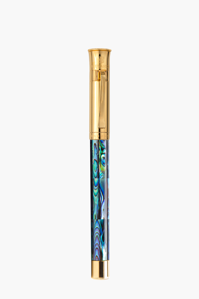 Gemperor - Rollerball Pen - New Zealand Abalone  - Gold Plated
