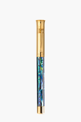 Gemperor - Rollerball Pen - New Zealand Abalone  - Gold Plated
