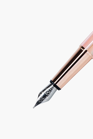 Gemperor - Fountain Pen - Mississippi Pink Pearl - Rose Gold Plated