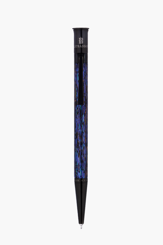 Bút Sơn Mài Urushi - Deep Ocean Blue - Mạ Ruthenium