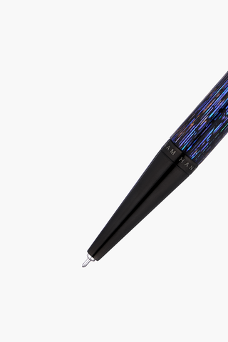 Bút Sơn Mài Urushi - Deep Ocean Blue - Mạ Ruthenium