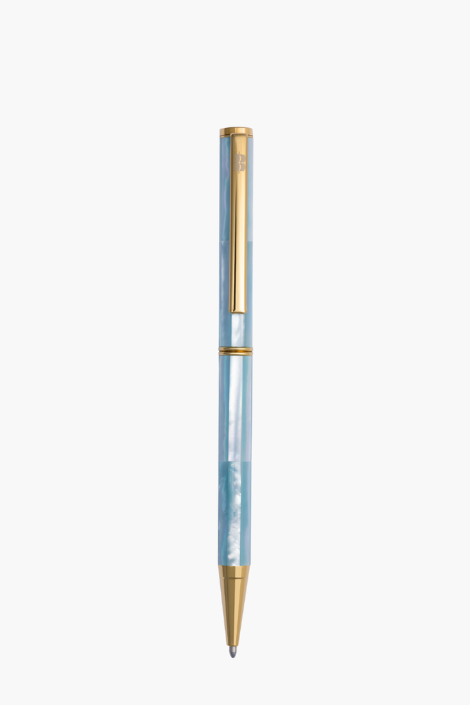 Inspired - Northern Australia Blue Pearl - Titanium Gold Plated (Alice Blue)