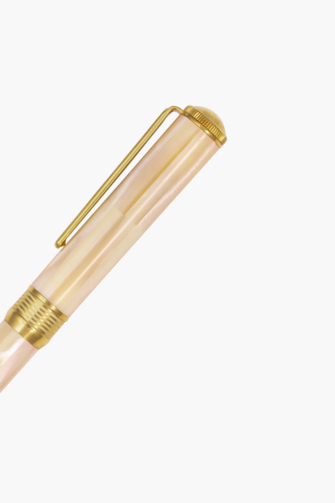 Champion Wave - Bút Ký Ngọc Trai Cam Mississippi - Mạ Titanium Gold