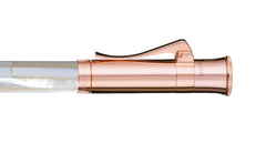 Gemperor - Rollerball Pen - Northern Australia White Pearl - Rose Gold Plated