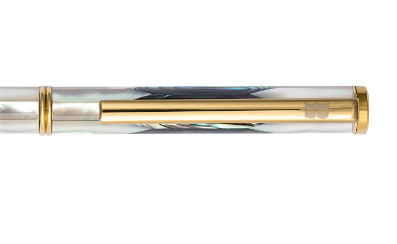 Inspired - Northern Australia White Pearl - New Zealand Abalone - Titanium Gold Plated