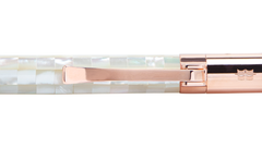 Visionary - Checked - Northern Australia White Pearl - Rose Gold Plated