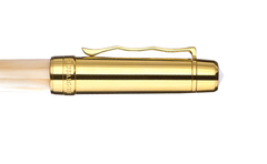 BLU-1997 - Fountain Pen - Mississippi Orange Pearl - Gold Plated