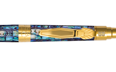 Ta Thanh Thien - Son - Checked - New Zealand Abalone - Gold Plated