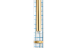  Inspired - Ngọc Trai Trắng Bắc Úc - Sọc Caro Xanh - Mạ Titanium Gold 