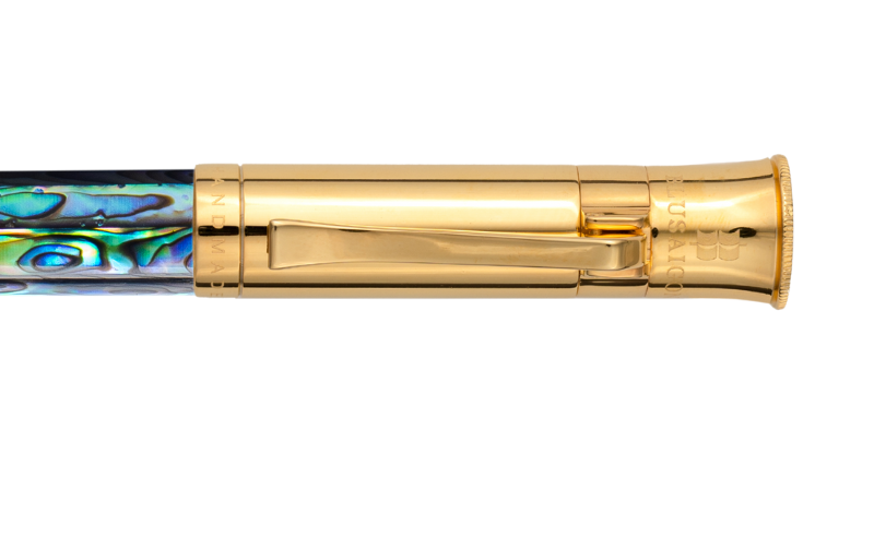 Gemperor - Rollerball Pen - New Zealand Abalone  - Gold Plated