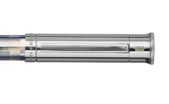 Gemprise - Rollerball Pen - Checked - Tahiti Black Pearl - White Gold Plated