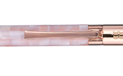 Visionary - Checked - Mississippi Pink Pearl - Rose Gold Plated