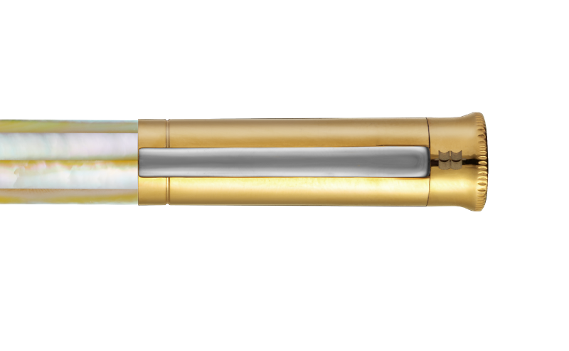 Mastery - Northern Australia Golden Pearl - Gold Plated With White Clip