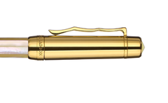 BLU-1997 - Ballpoint Pen - Northern Australia Golden Pearl - Gold Plated