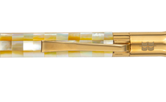 Visionary - Checked - Northern Australia Golden Pearl - Gold Plated