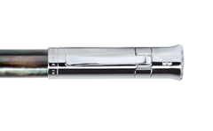 Gemperor - Rollerball Pen - Tahiti Black Pearl - White Gold Plated