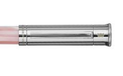 Gemprise - Fountain Pen - Mississippi Pink Pearl - White Gold Plated