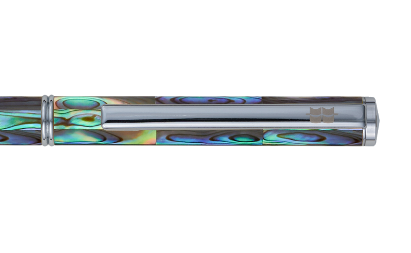 Inspired - New Zealand Abalone - Chrome Plated