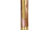  Champion Wave - Bút Bi Ngọc Trai Nâu Mississippi - Mạ Titanium Gold 