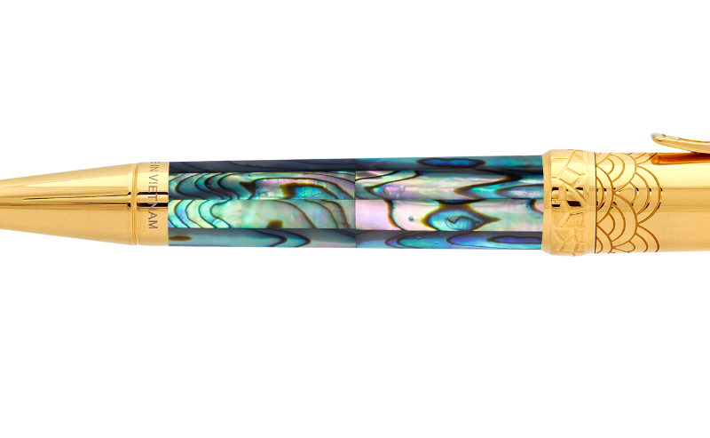 Ta Thanh Thien - Thuy - New Zealand Abalone - Gold Plated