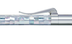 Visionary - Checked - Northern Australia Blue Pearl - White Gold Plated