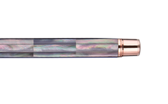 Gemprise - Fountain Pen - Tahiti Black Pearl - Rose Gold Plated
