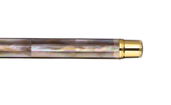 Gemprise - Fountain Pen - Mississippi Brown Pearl - Gold Plated