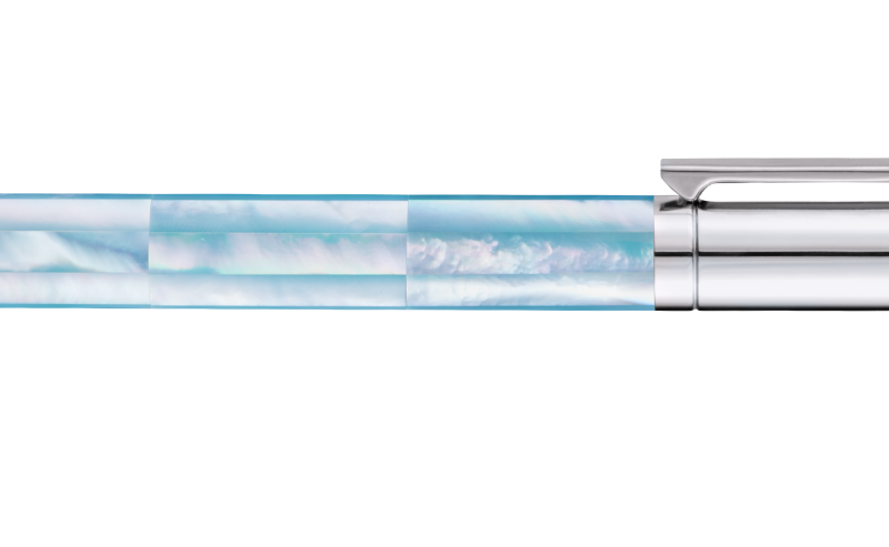 Mastery - Northern Australia Blue Pearl (Alice Blue) - White Gold Plated