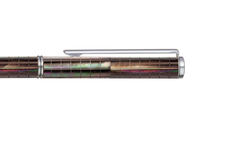 Inspired - Engrave Checked - Tahiti Black Pearl - Chrome Plated