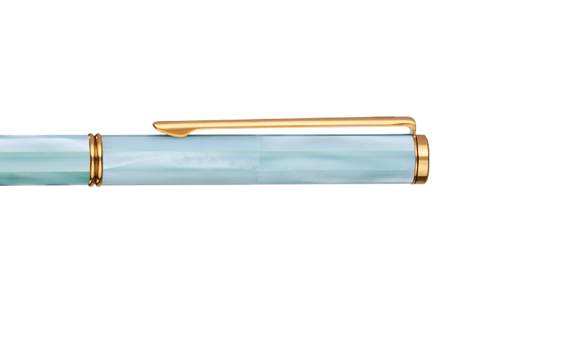 Inspired - Mississippi Blue Pearl - Titanium Gold Plated