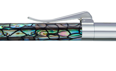 Visionary - New Zealand Abalone - Drought - White Gold Plated