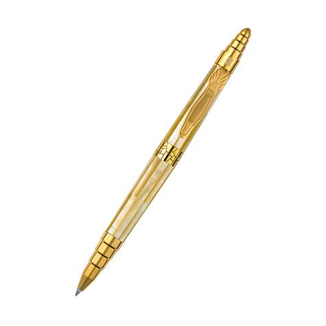  Tả Thanh Thiên - Bút Bi Ngọc Trai Vàng Bắc Úc - Mạ Vàng 24K 