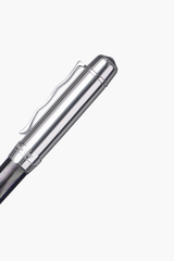 BLU-1997 - Ballpoint Pen - Tahiti Black Pearl - White Gold Plated