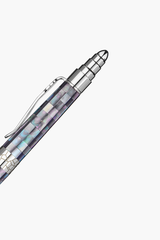 Ta Thanh Thien - Son - Checked - Tahiti Black Pearl - White Gold Plated