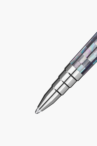 Ta Thanh Thien - Son - Checked - Tahiti Black Pearl - White Gold Plated
